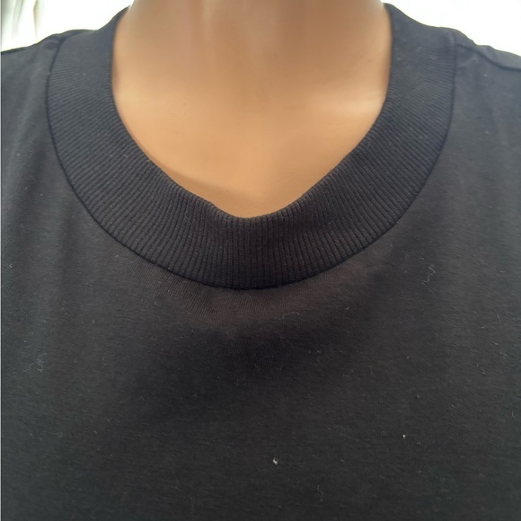 A New Day Black Mock Neck Sleeveless Mini Dress - Picture 4 of 14